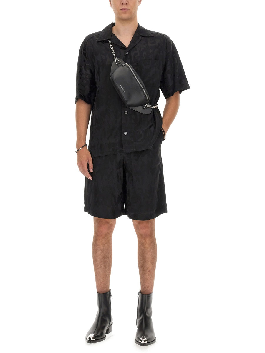 Viscose Bermuda Shorts