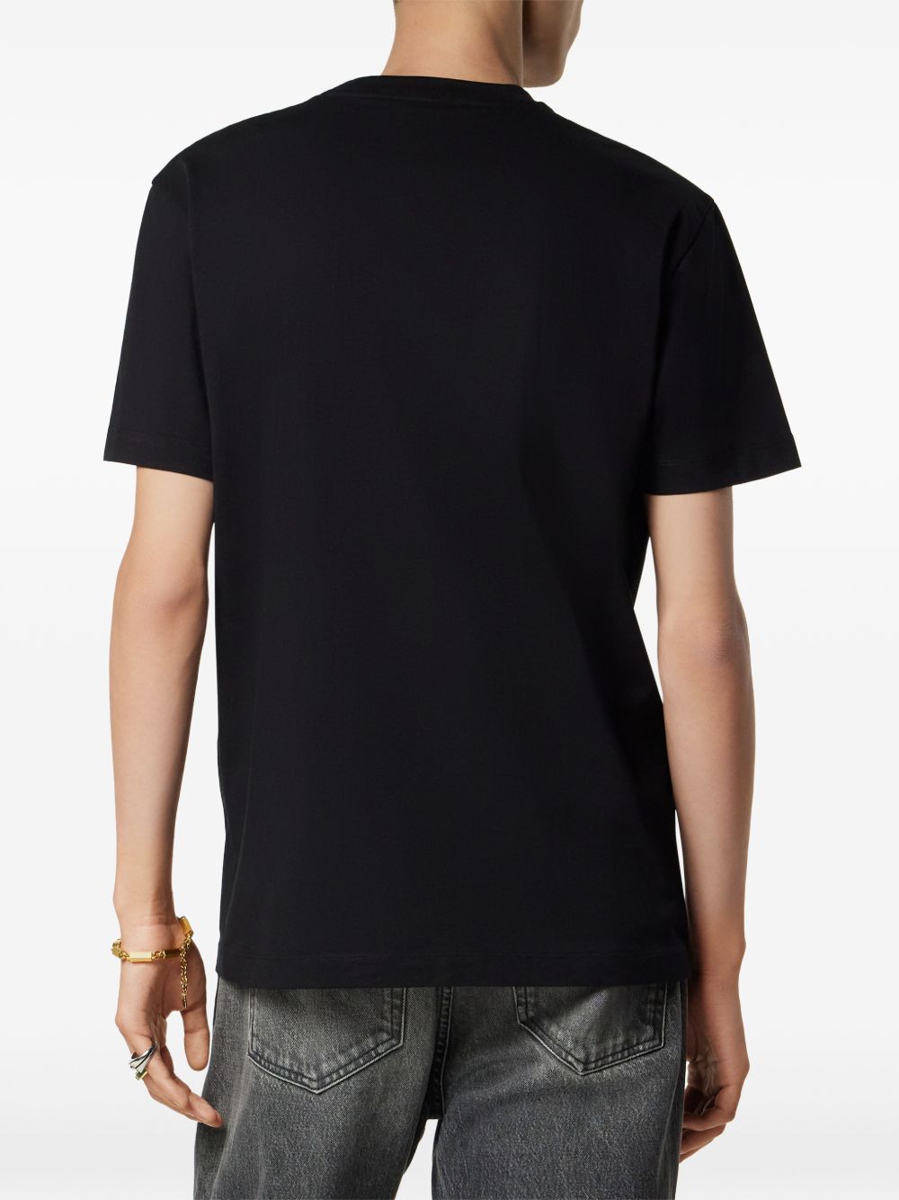 Classic Black Short-Sleeve T-Shirt With