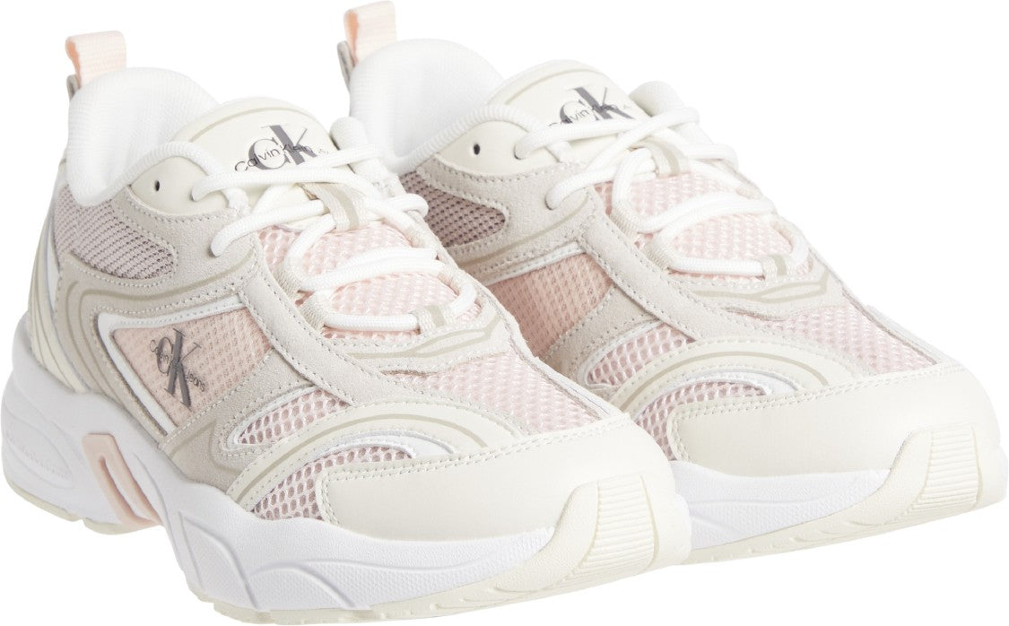 Pink Sneakers with Modern Silhouette