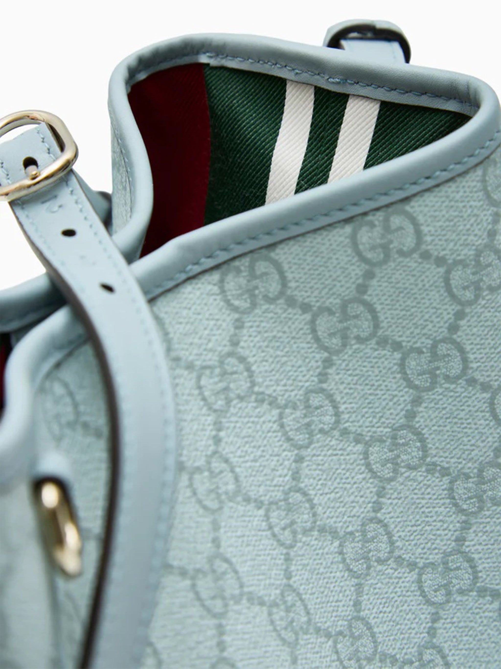 Blue Handbag GG Structured Monogram Bag