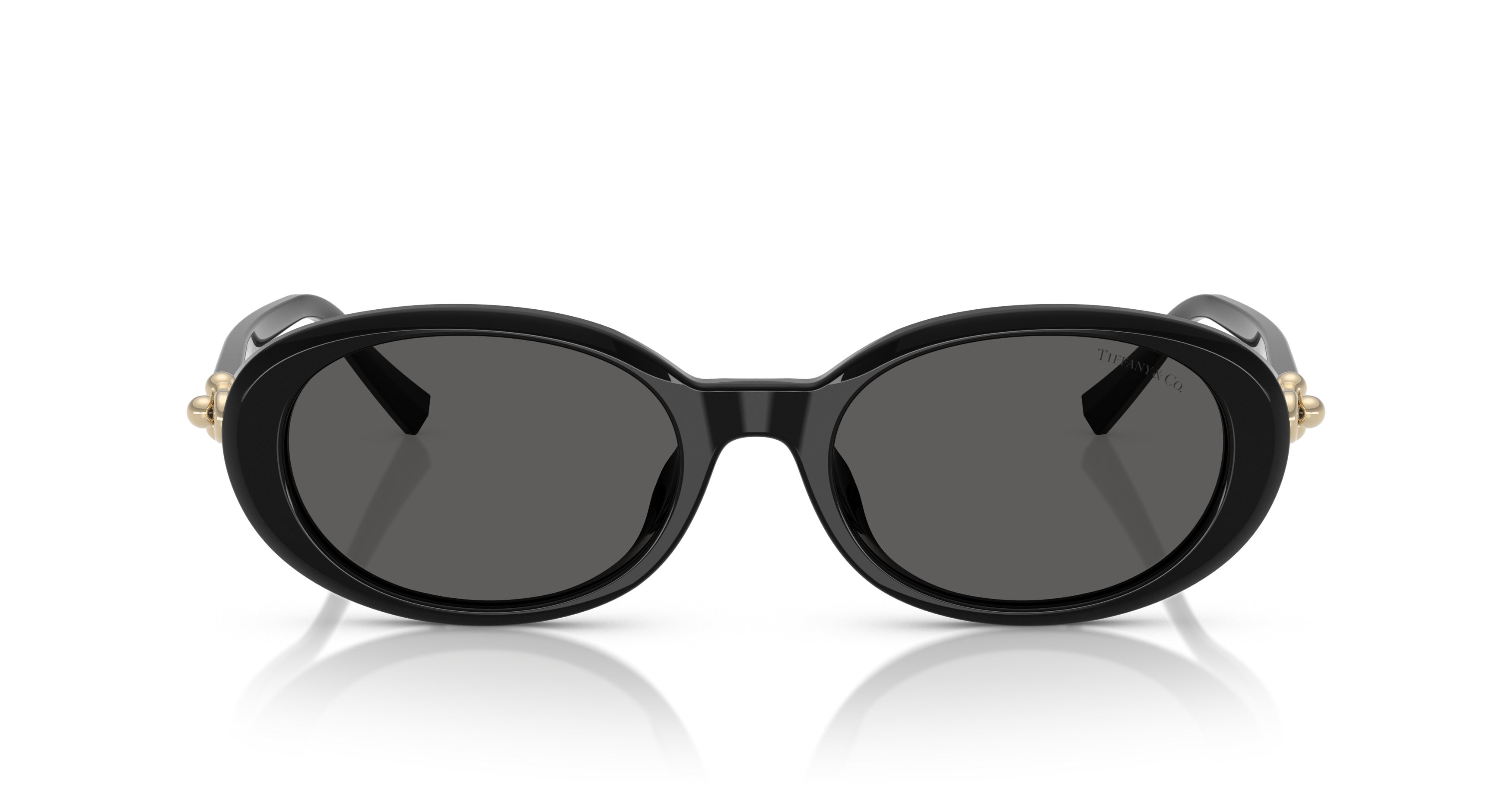 0tf4242d Large Round Black Acetate Sunglasses