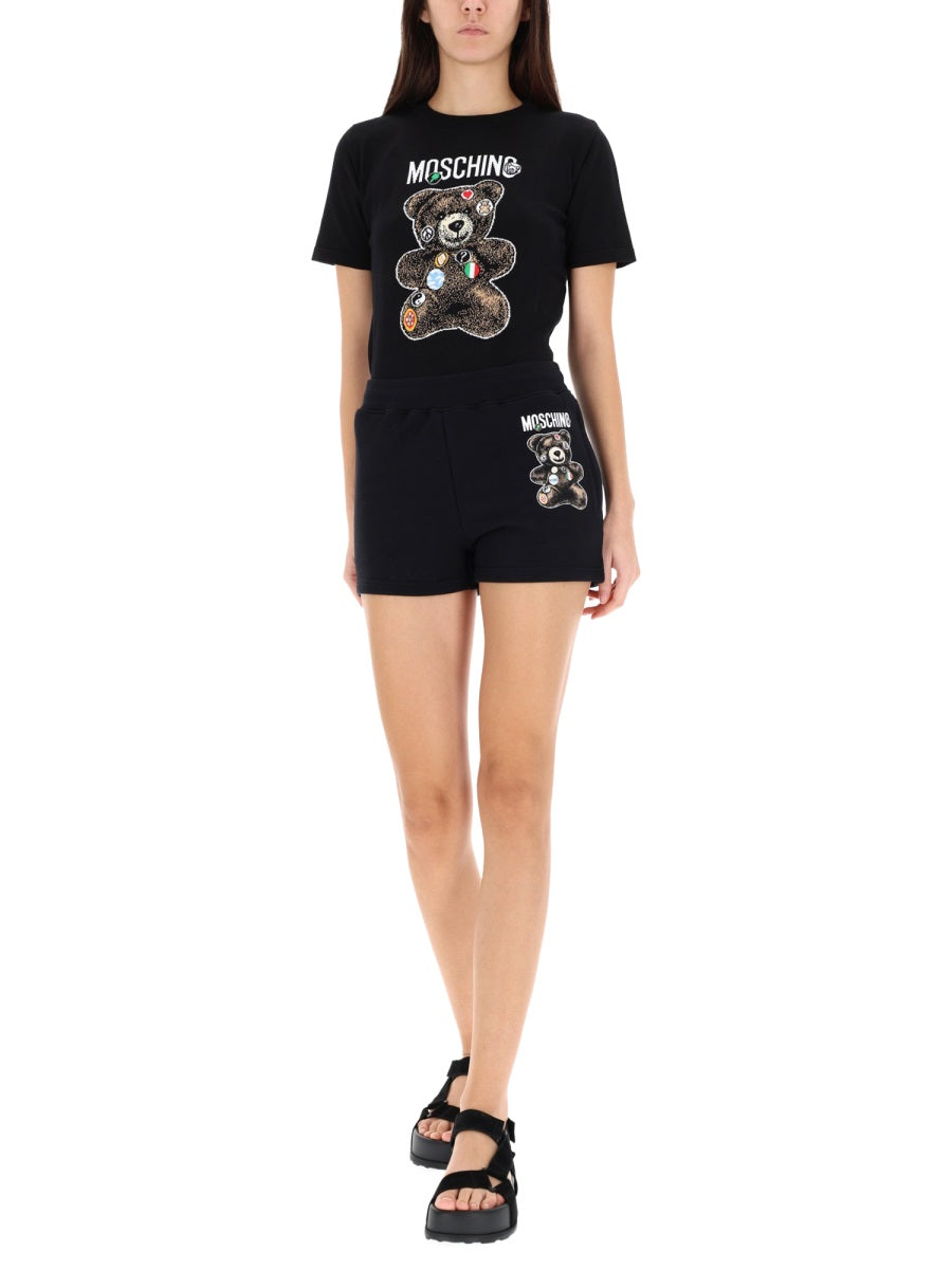 "Teddy" Print Shorts