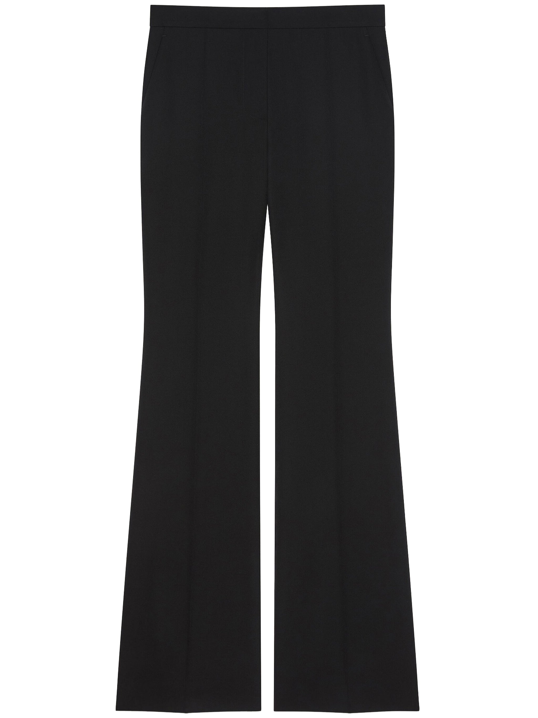 Bootcut Tailoring Fitted Waist Wool Pants