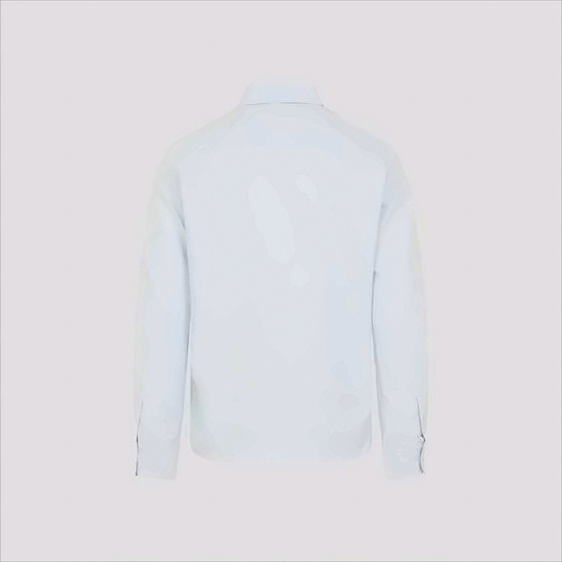 Long-Sleeve Button-Up Shirt With Embroidered Detail