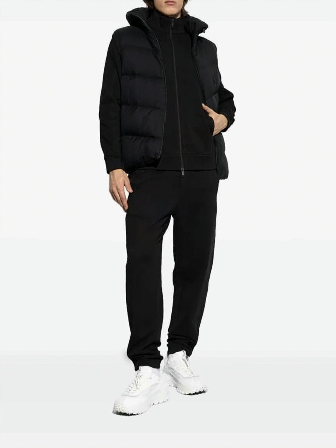Relaxed Fit Cotton Sweatpants with Logo Patch