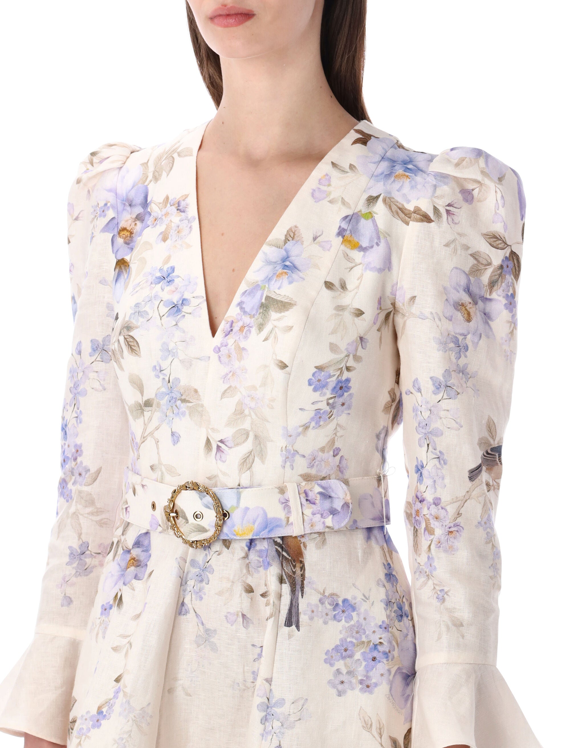 Luna Plunge Mini Dress