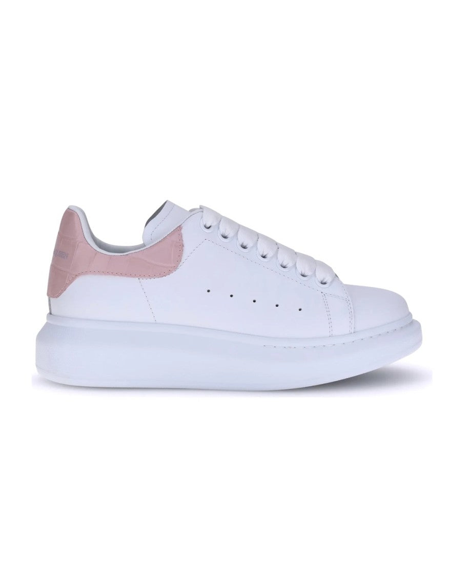 White Leather Sneakers With Sole