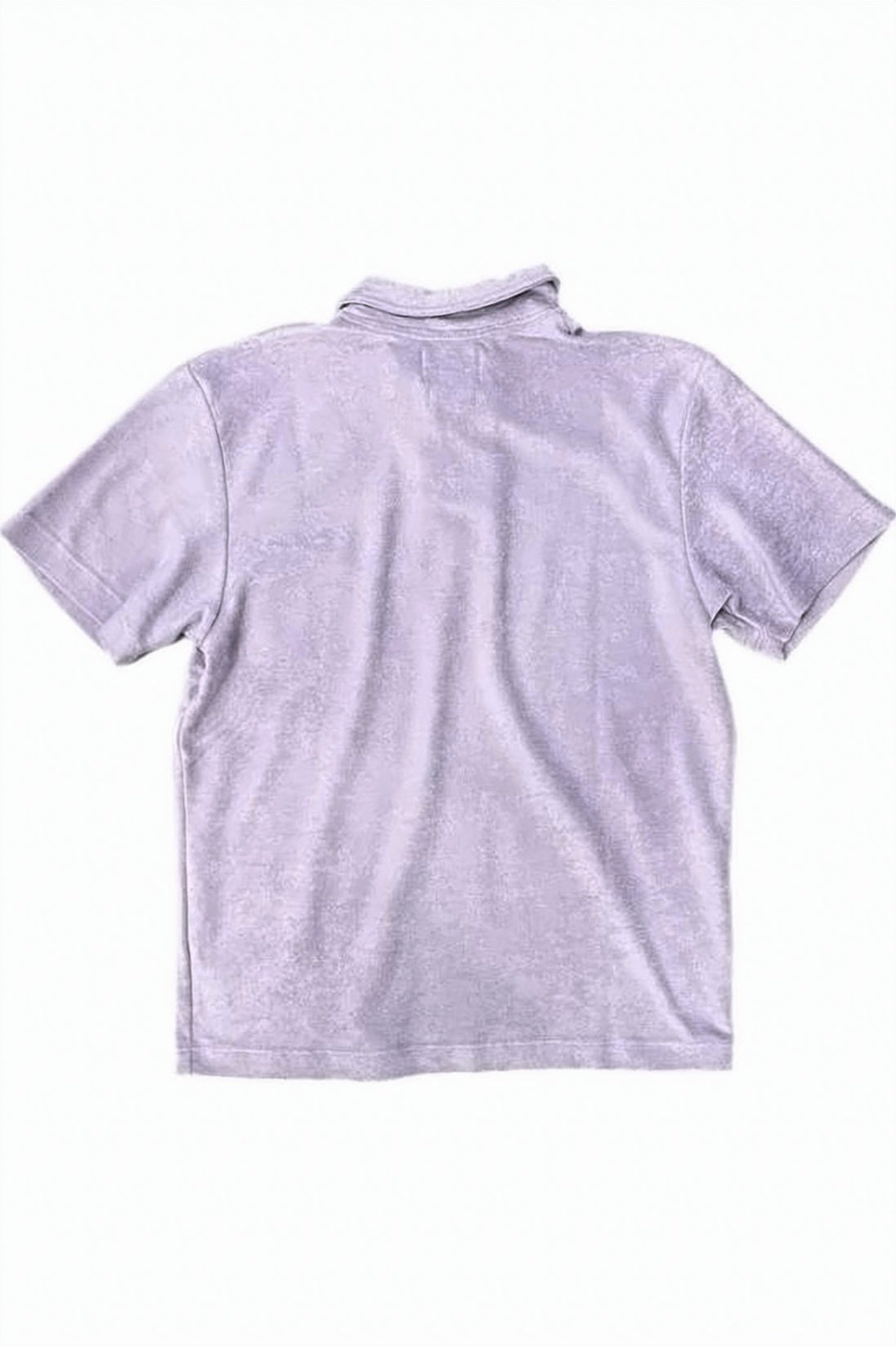 Textured Purple Polo Shirt with Classic Collar