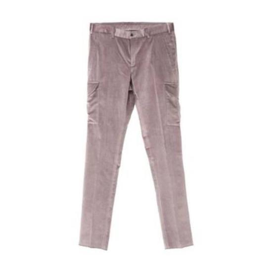 Tailored Straight Pants with Mid-Rise Waist