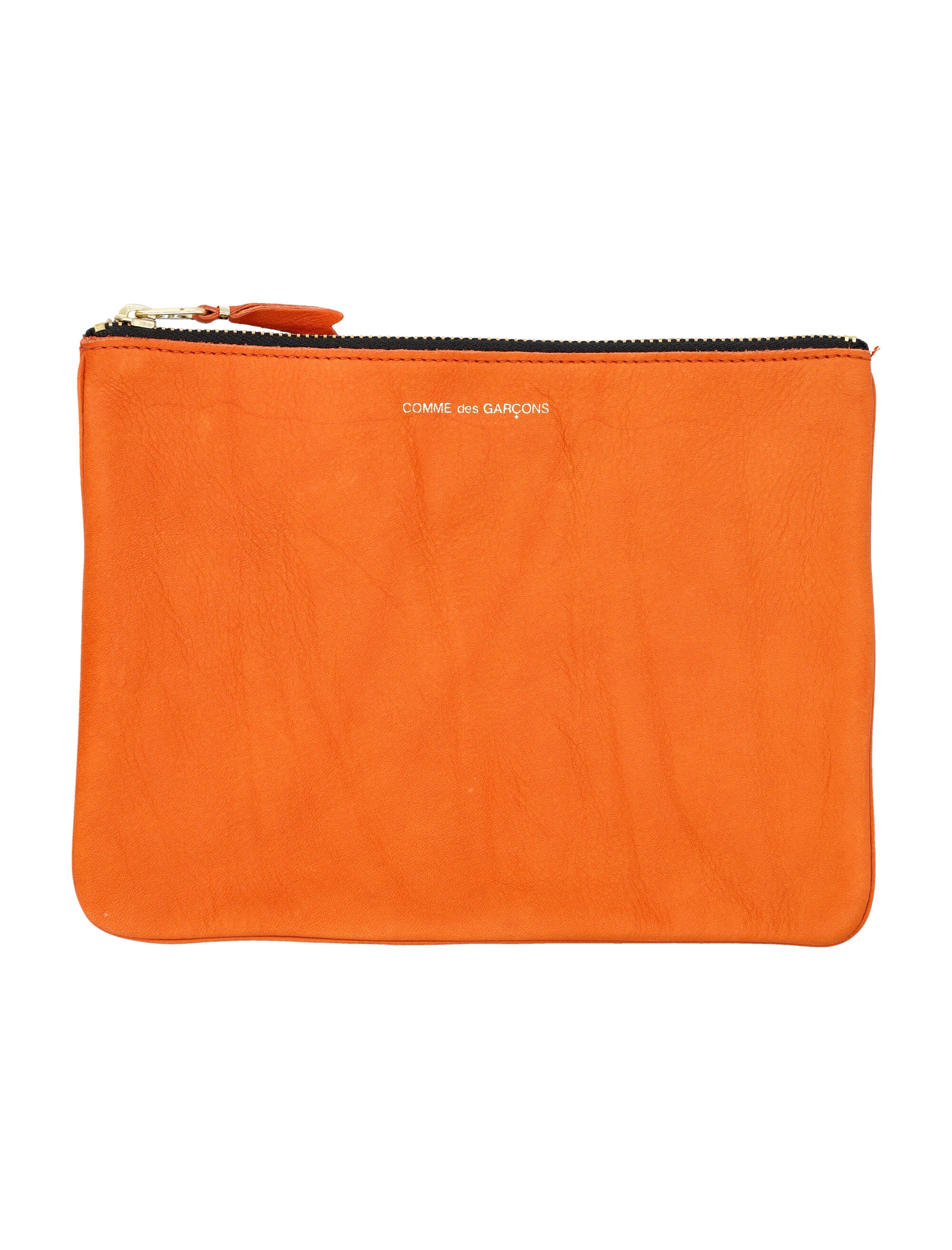 Textured Leather Pouch