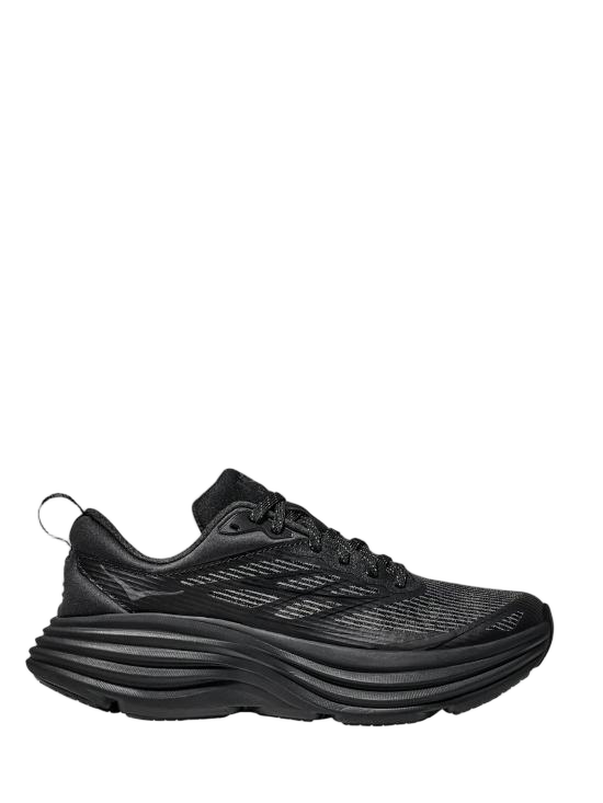 Streamlined Black Sneakers