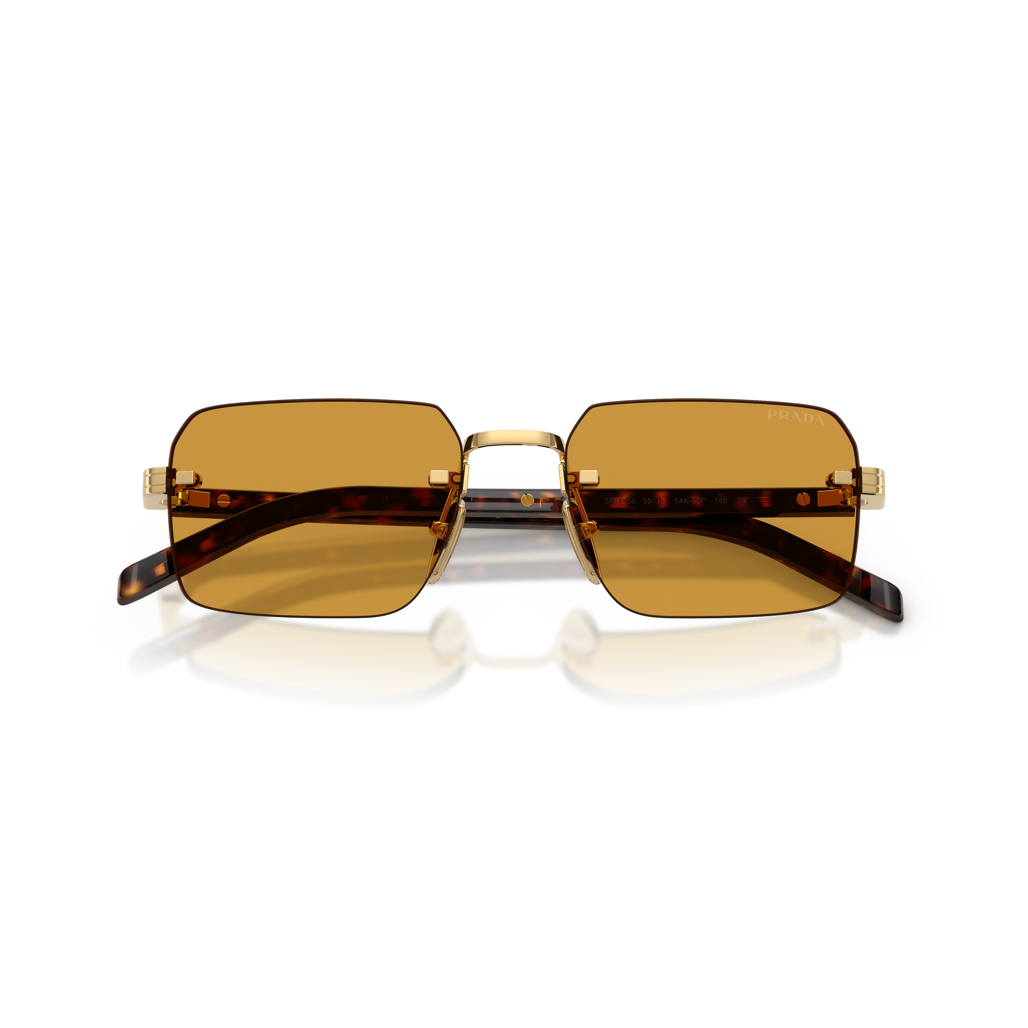 0pr D55s Metal Frame Sunglasses