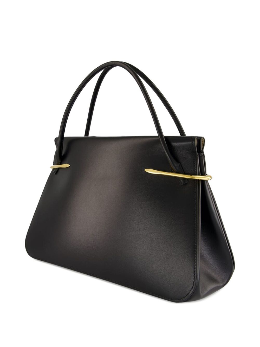 Structured Trapezoidal Handbag