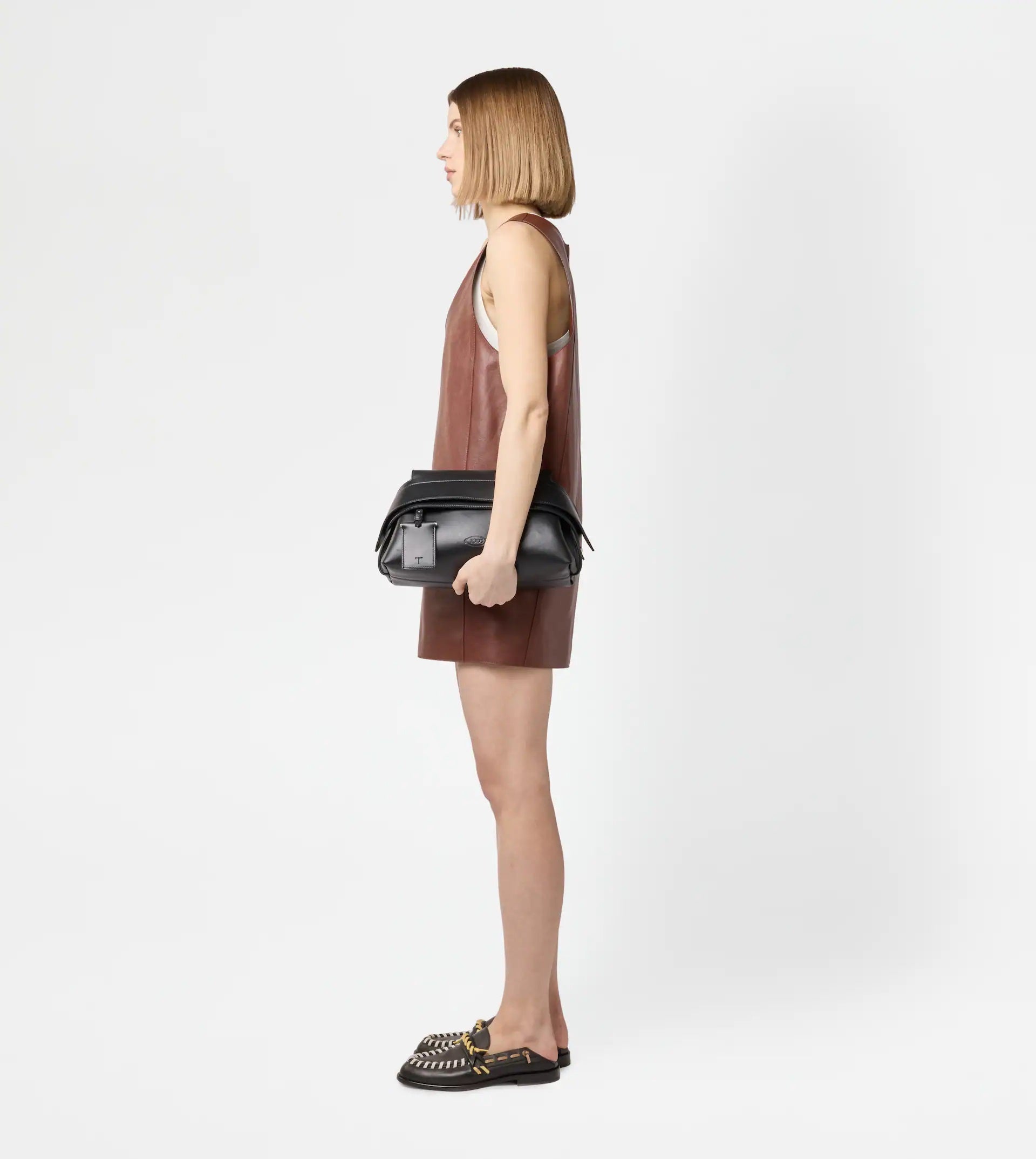 Black Wav Pouch Mini Bag