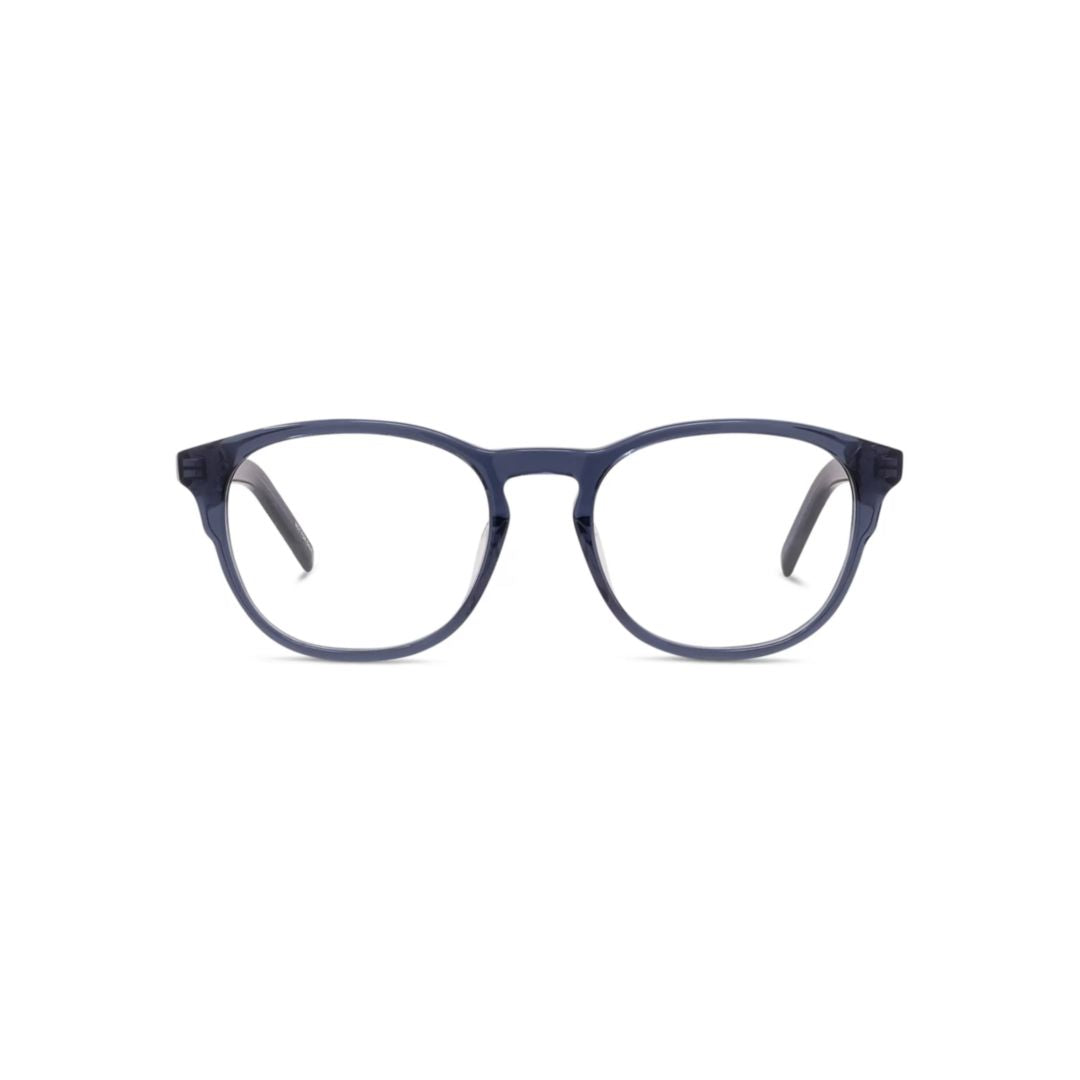 Gv50019i Rounded Frame Eyeglasses with Keyhole Bridge