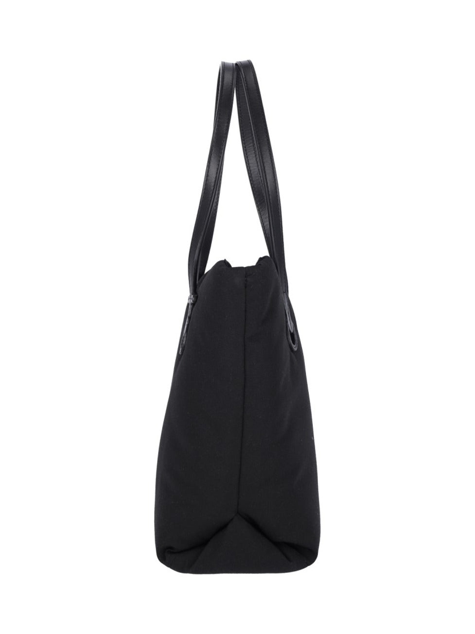 Small "Puffy Anchor" Tote Bag – Black