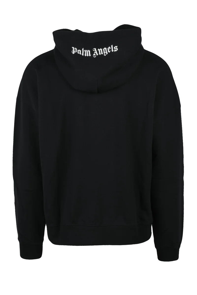 Relaxed Fit Black Hoodie