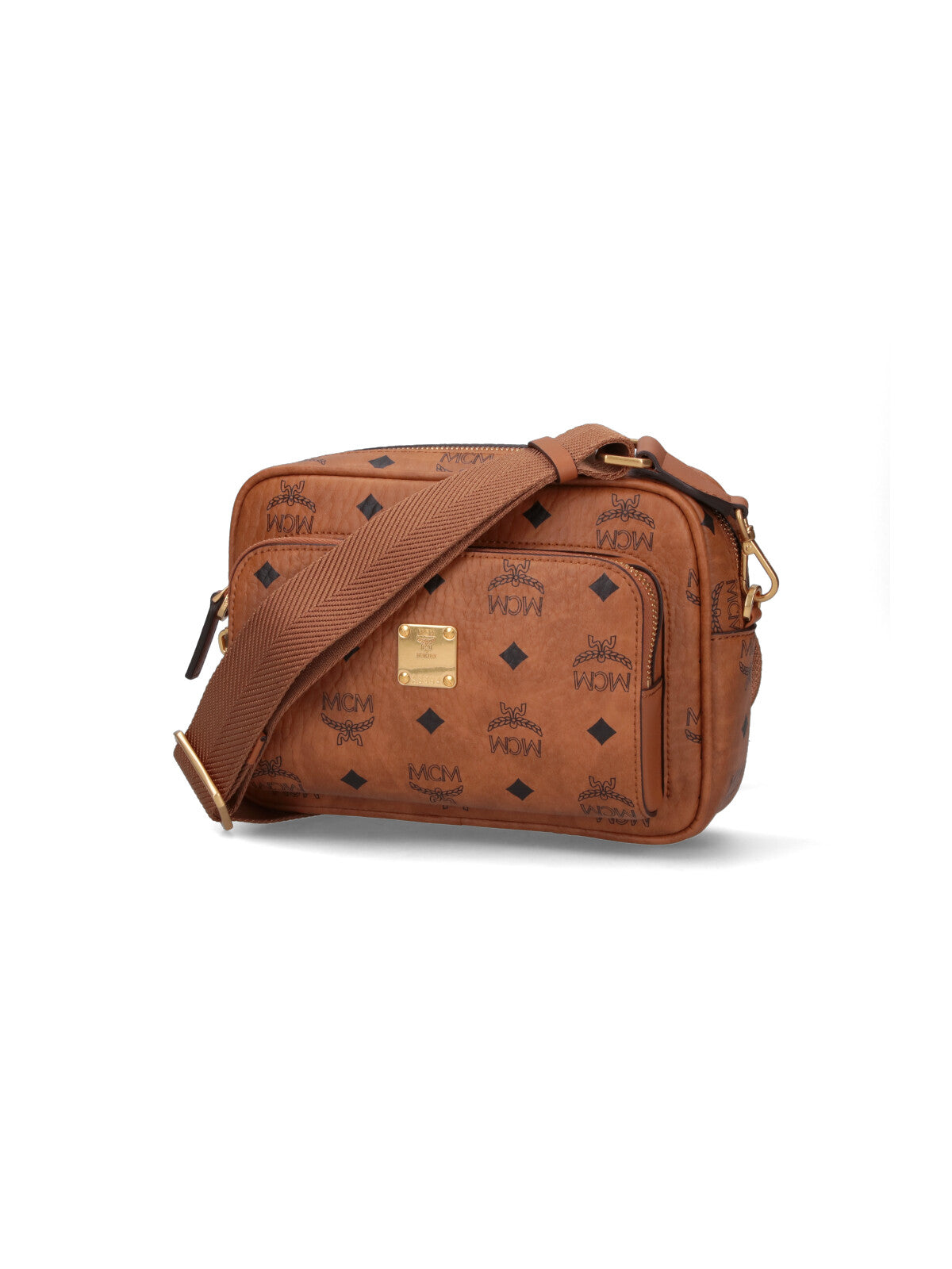 “Aren” Monogram Shoulder Bag – Brown