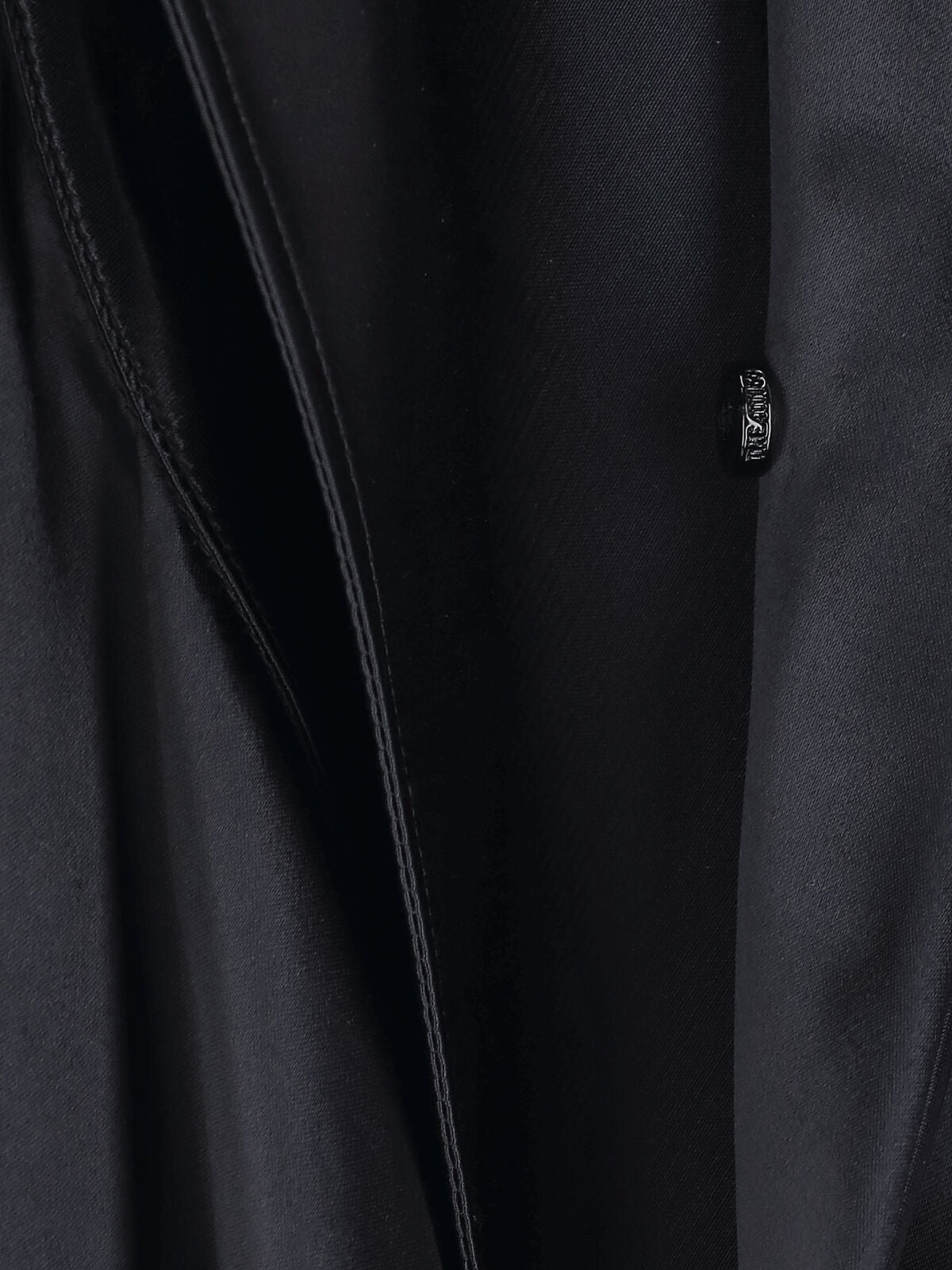 Mini Chemisier Dress – Black