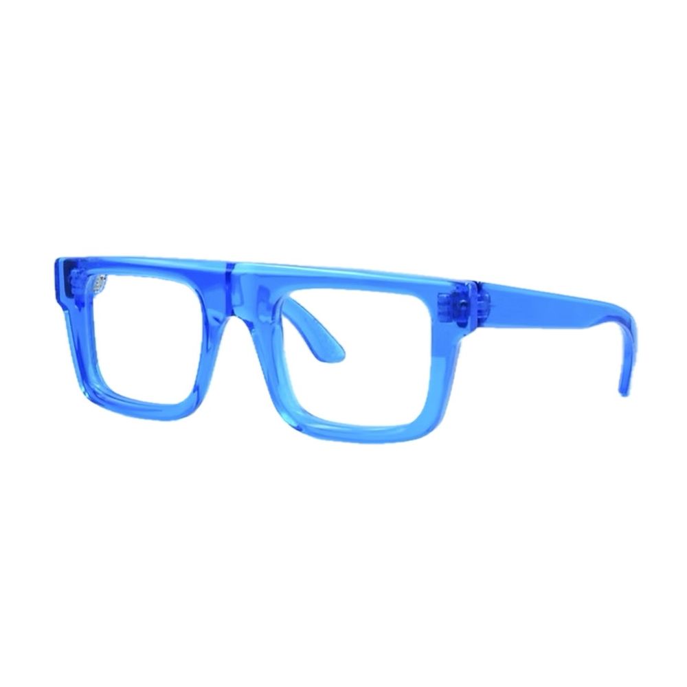 Krystal Sand Krystal Sand Transparent Electric Blue Sunglasses