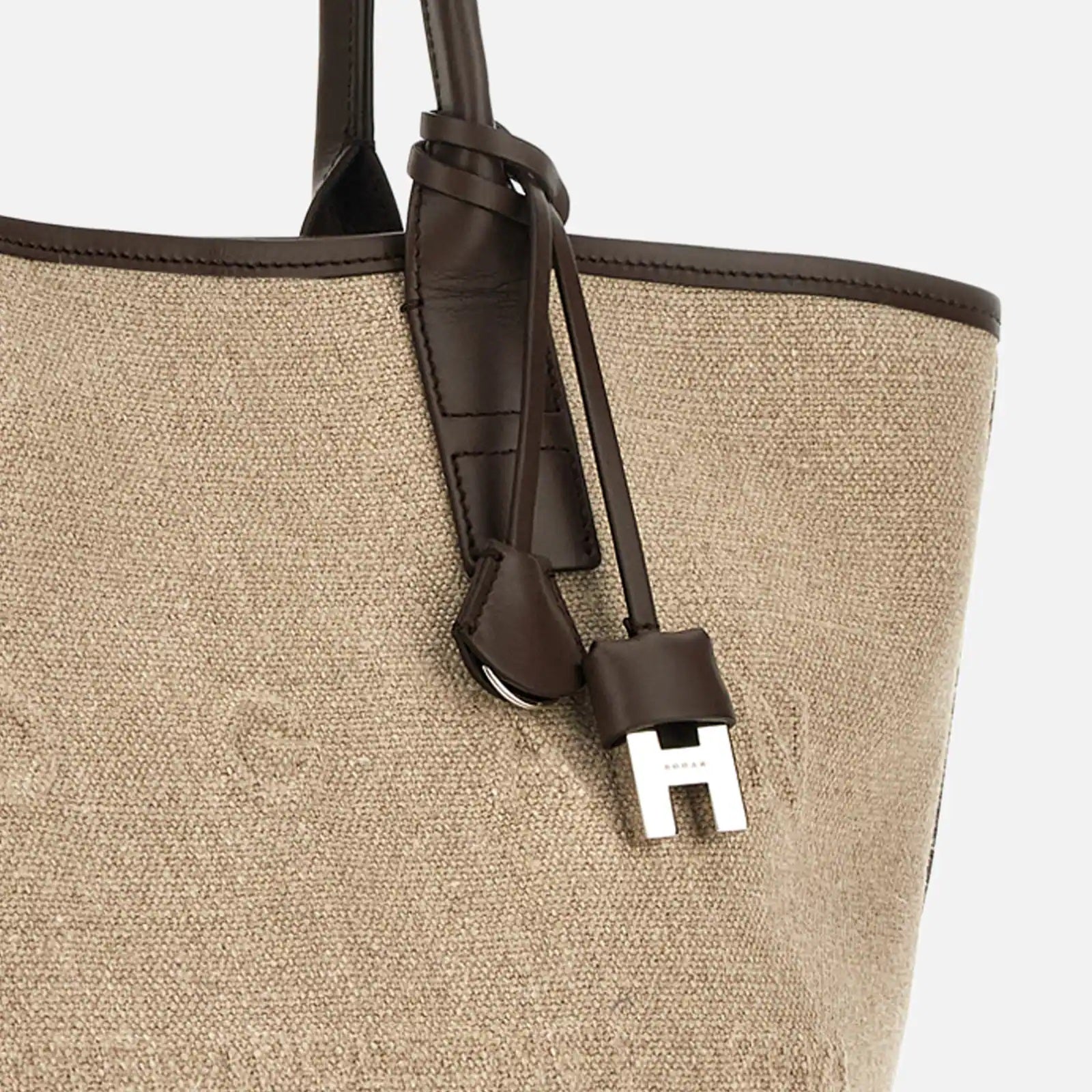 Mastice Address Shopping Piccola Linen Shopping Bag