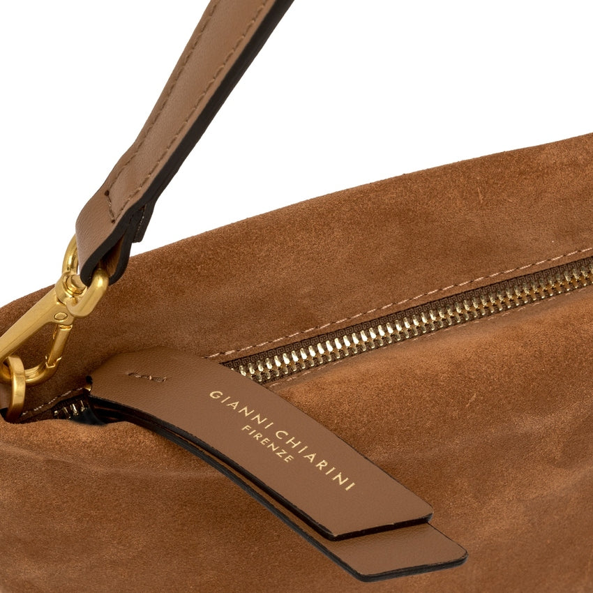 Rectangular Suede Handbag