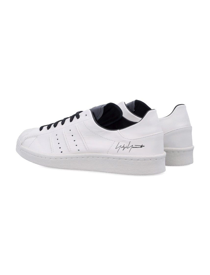 Premium Leather Sneakers With Rubber Shell Toe