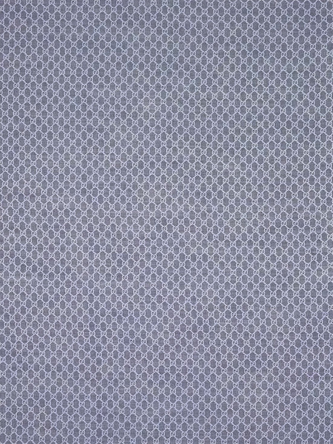 Rectangular Silk-Wool Blend Scarf