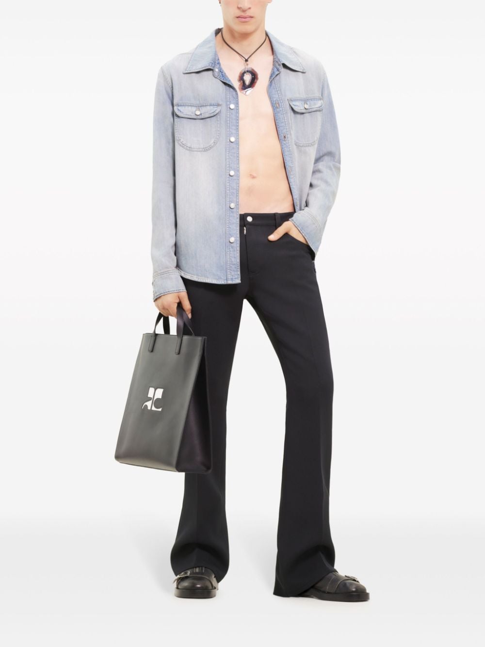 Light Blue Denim Shirt