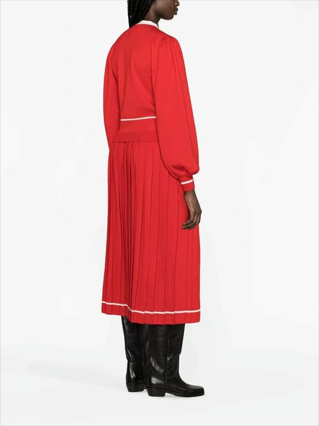 Red Wool Blouse
