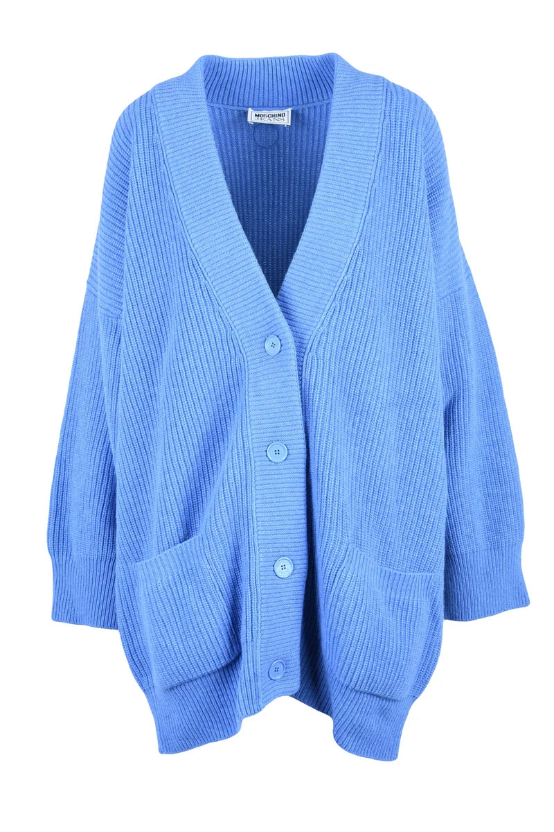 Oversized Cardigan - Light Blue