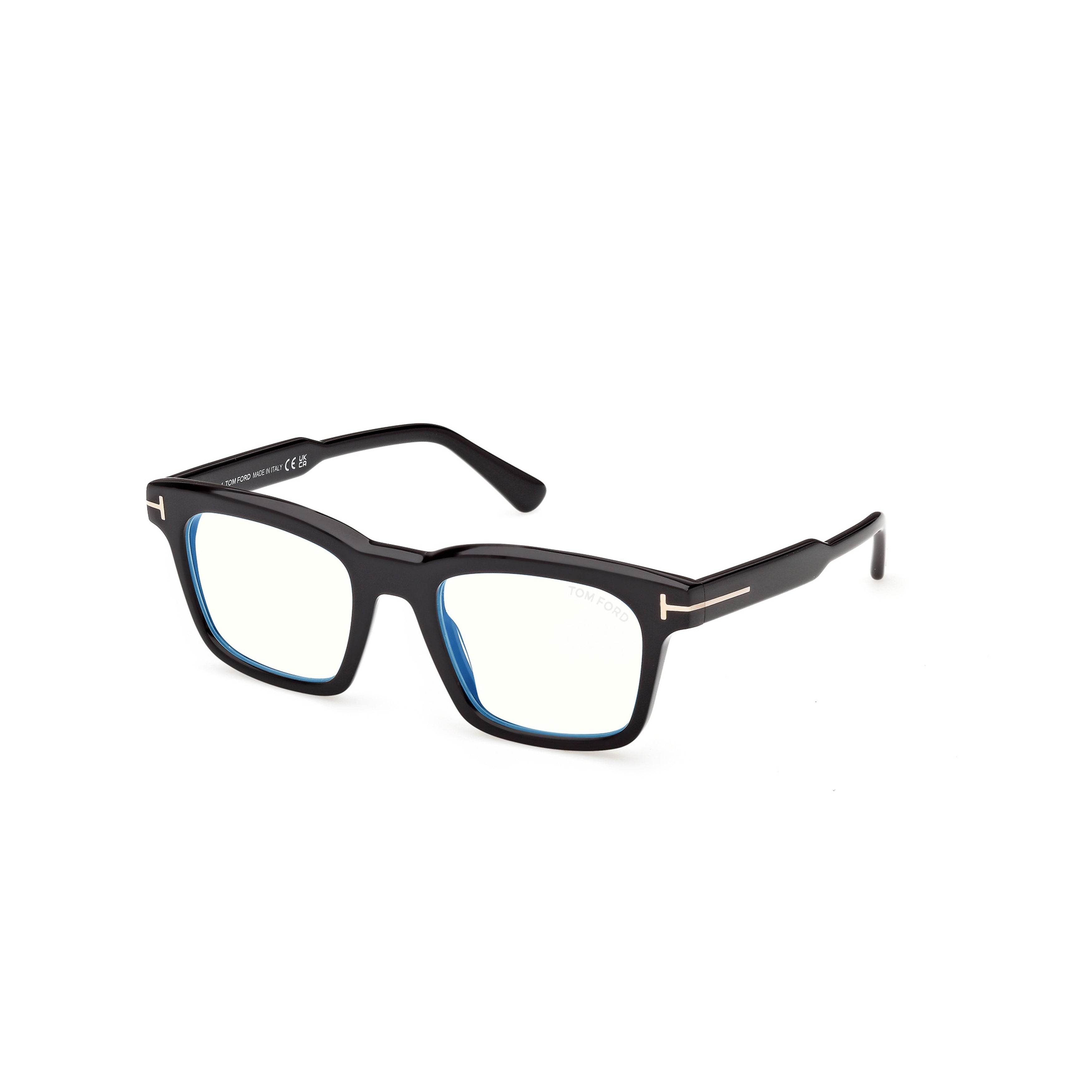 Ft6122-B Bold Rectangular Acetate Eyeglasses