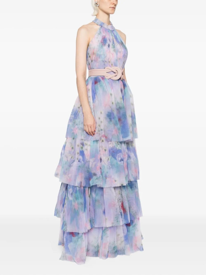 Floral Printed Long Dress
