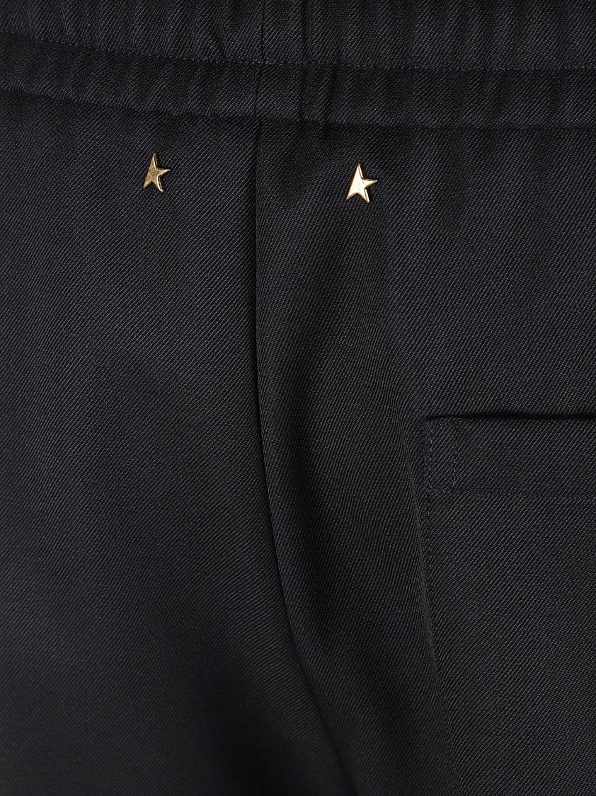 Virgin Wool Blend Trousers