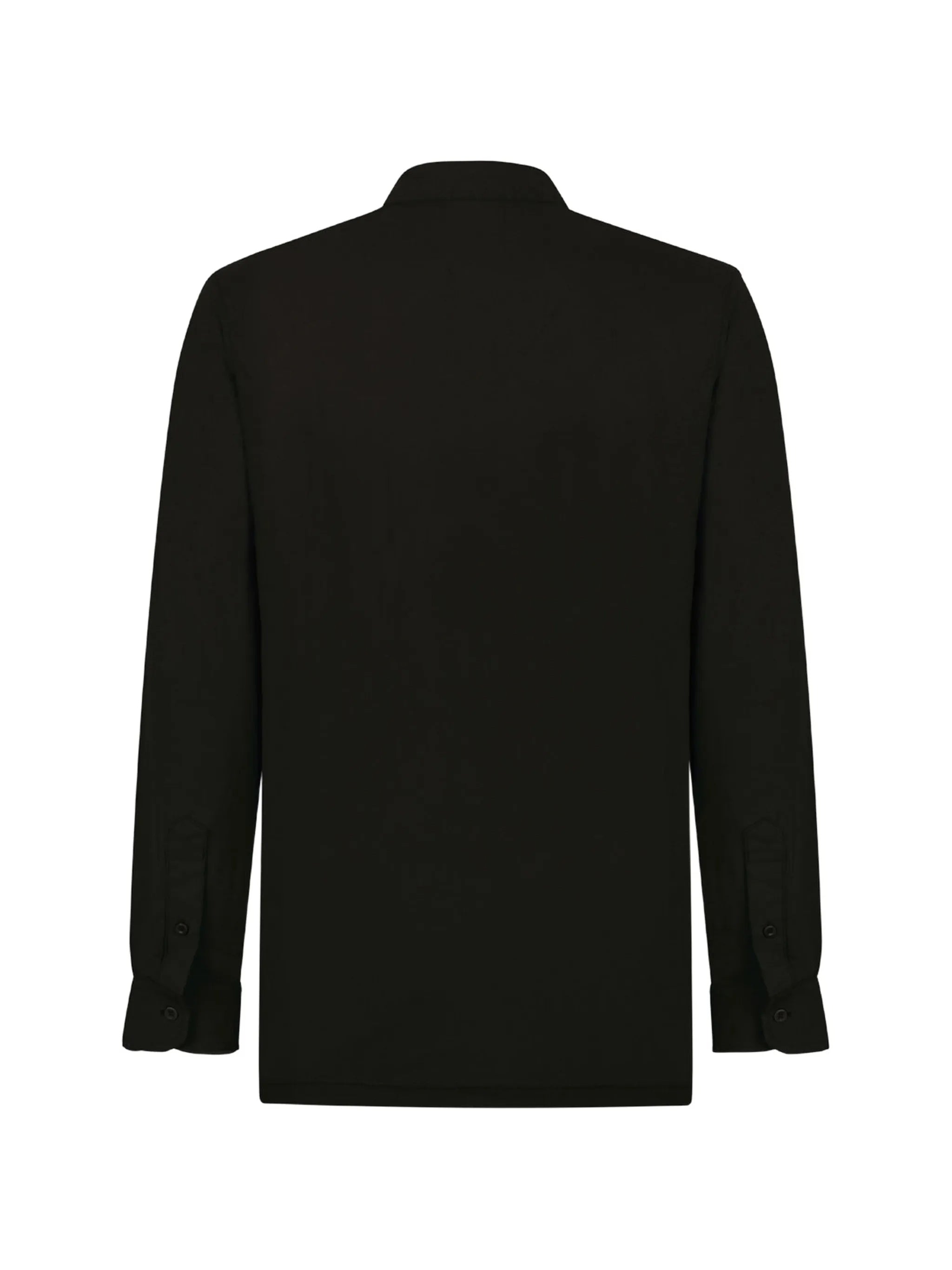 Black Capri Long-Sleeve Shirt