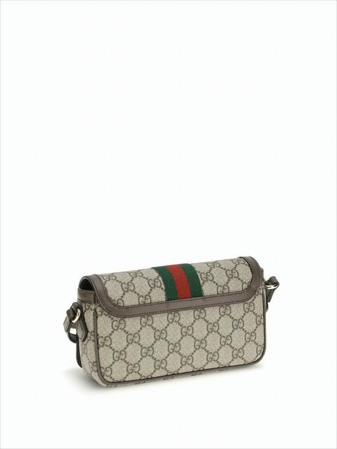 Torba Crossbody z płótna z charakterystycznym monogramem