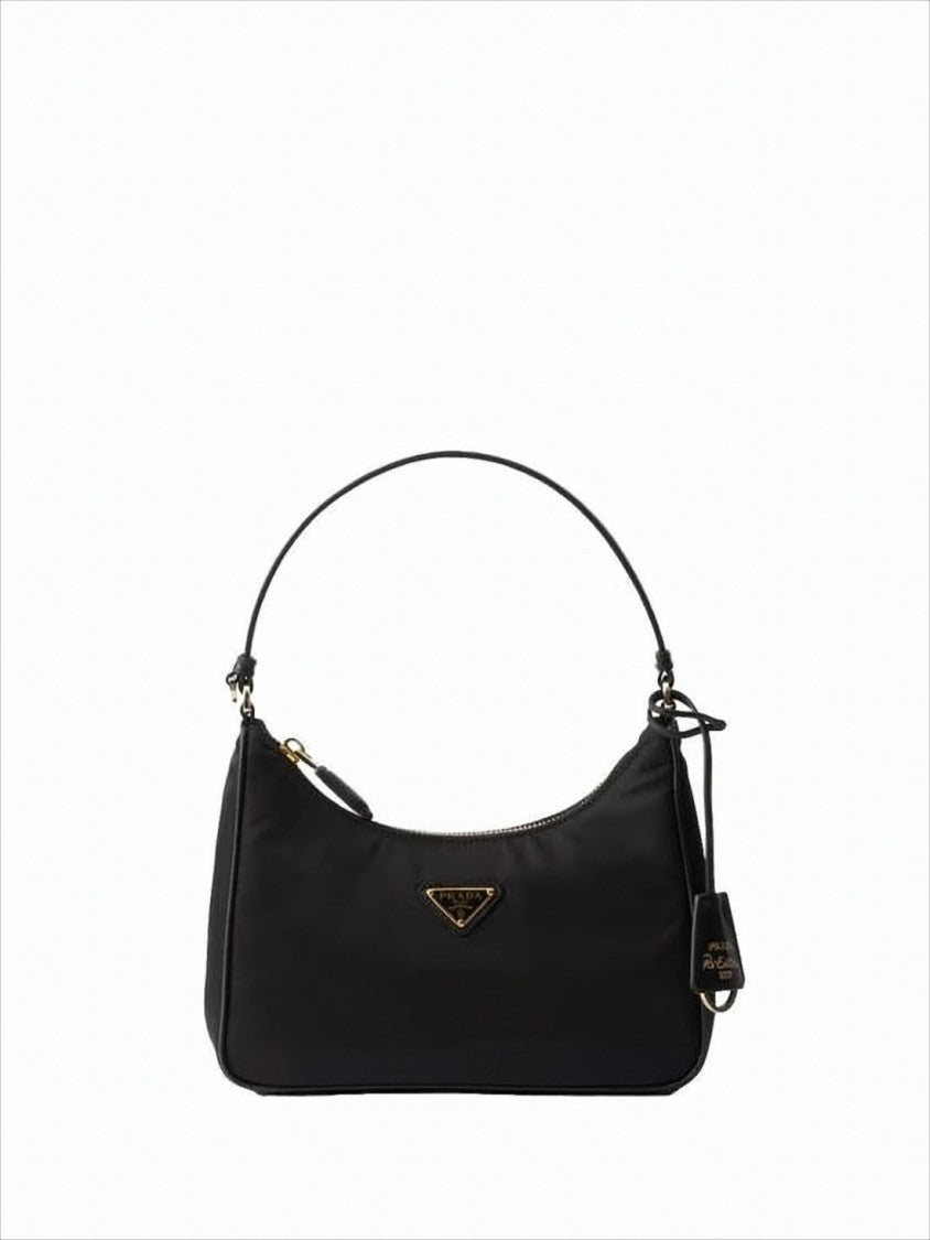 Minimalist Rectangular Black Shoulder Bag