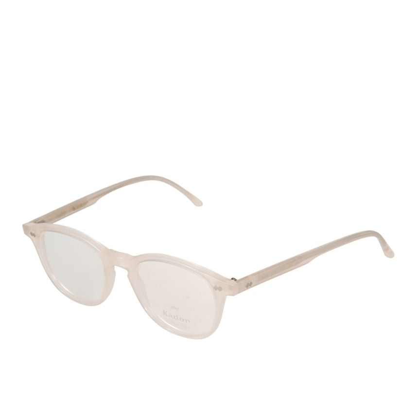 Pepper Translucent Beige-Tinted Eyeglasses with Rectangular Lenses
