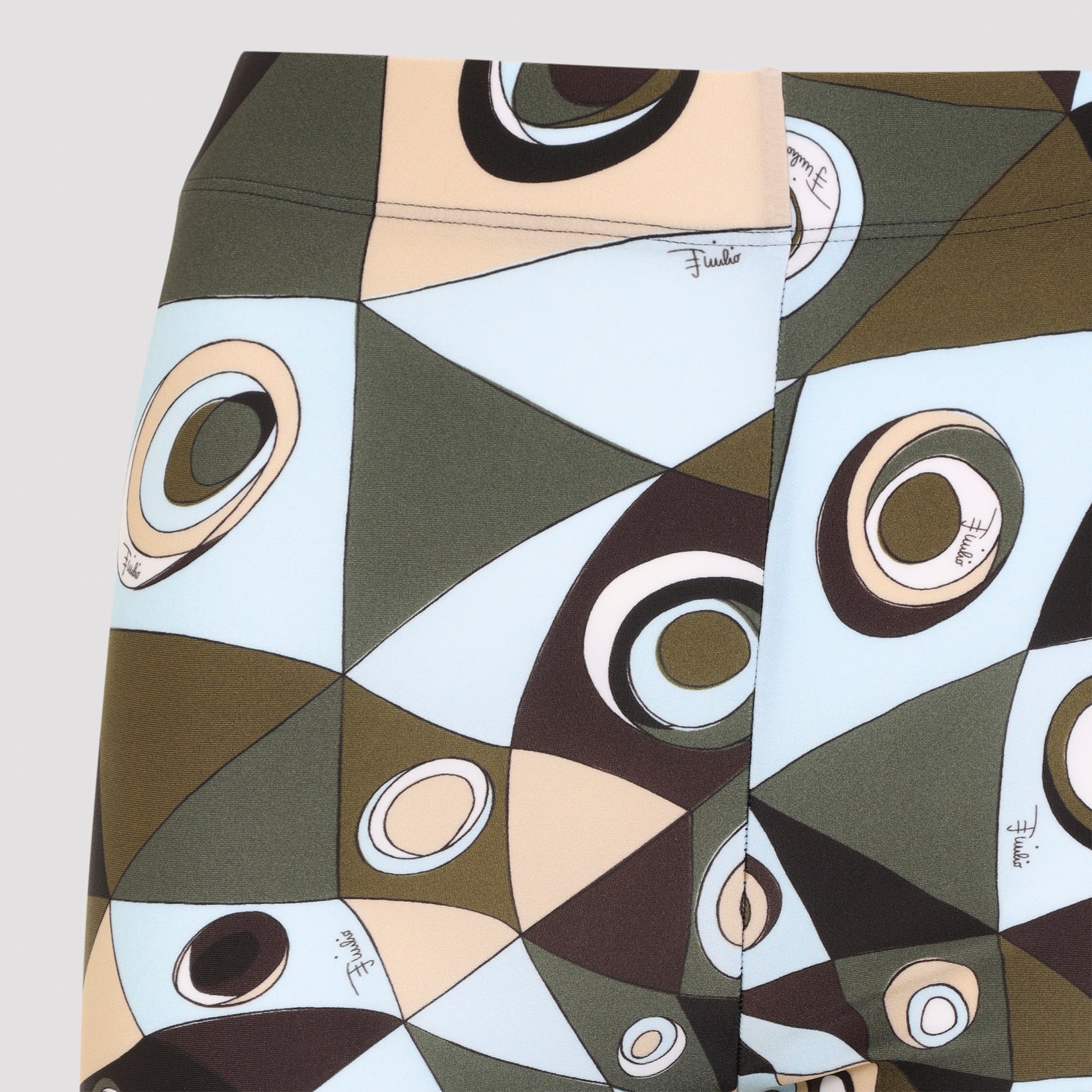 Multicolour Polyamide Blend Leggings