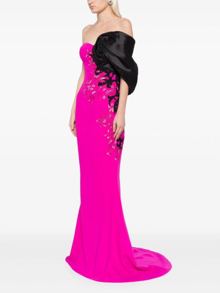 Crepe Straight Fit Dress