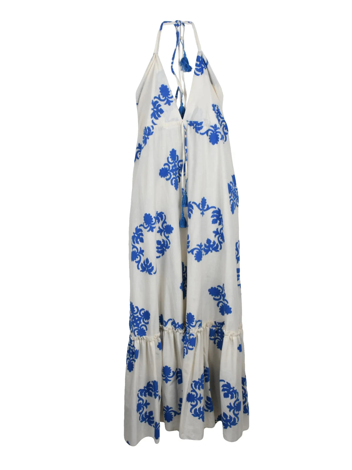 Maxi Dress with Tie Closure