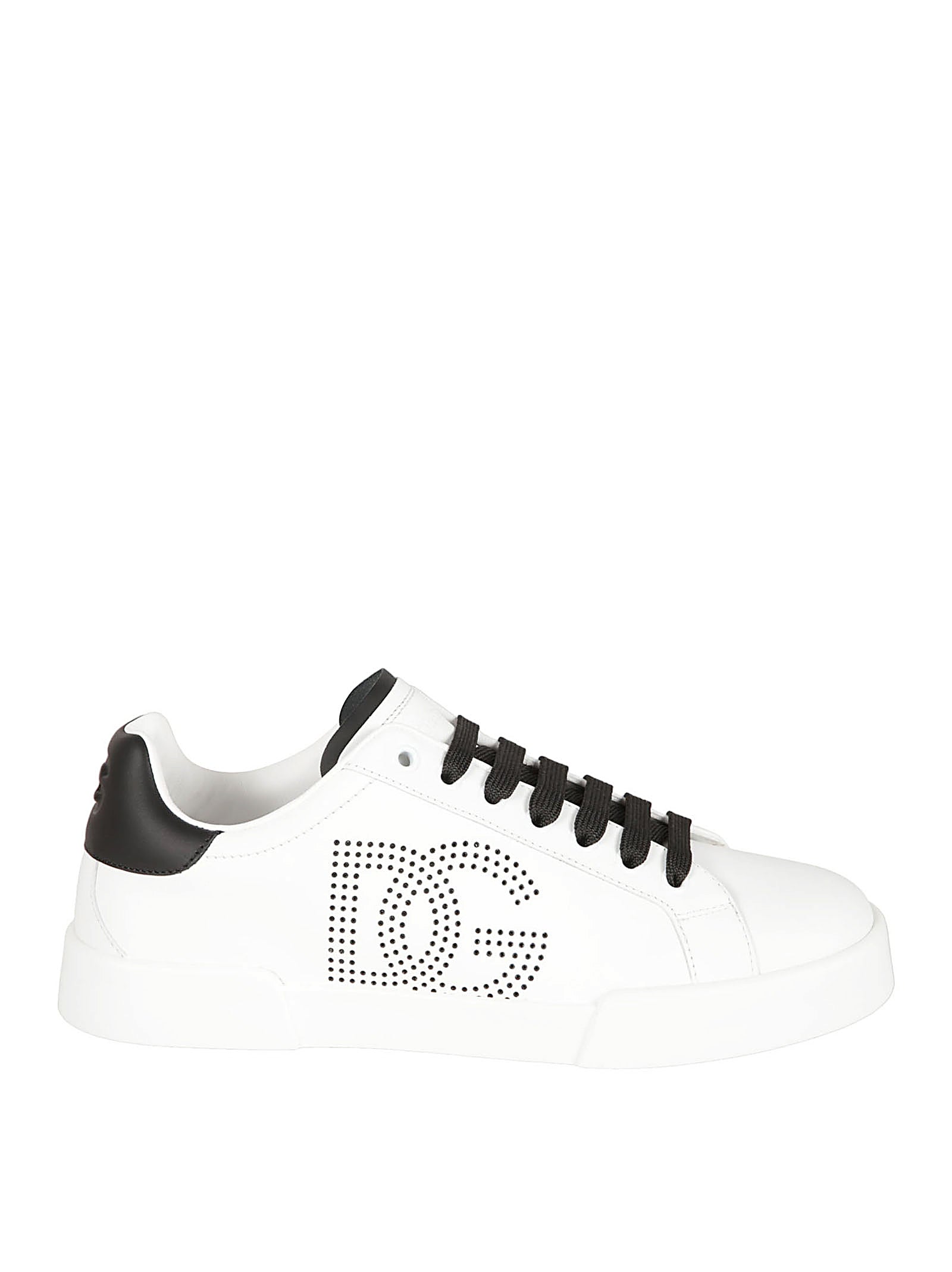 Calfskin Low-Top Sneakers With Contrasting Heel Tab
