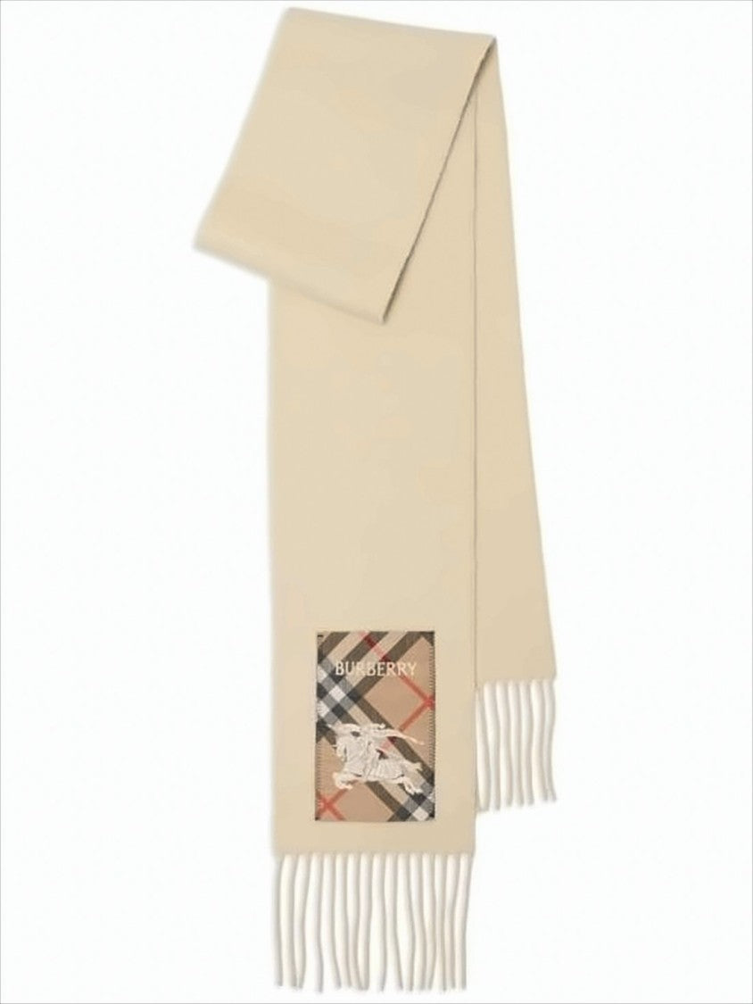 Light Beige Cashmere Scarf