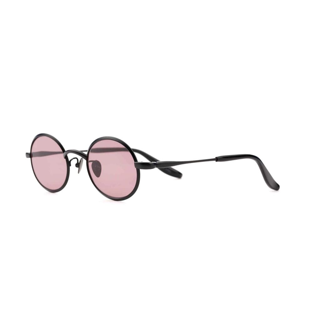 P11 Clcc7 Satin Black Titanium Oval Sunglasses