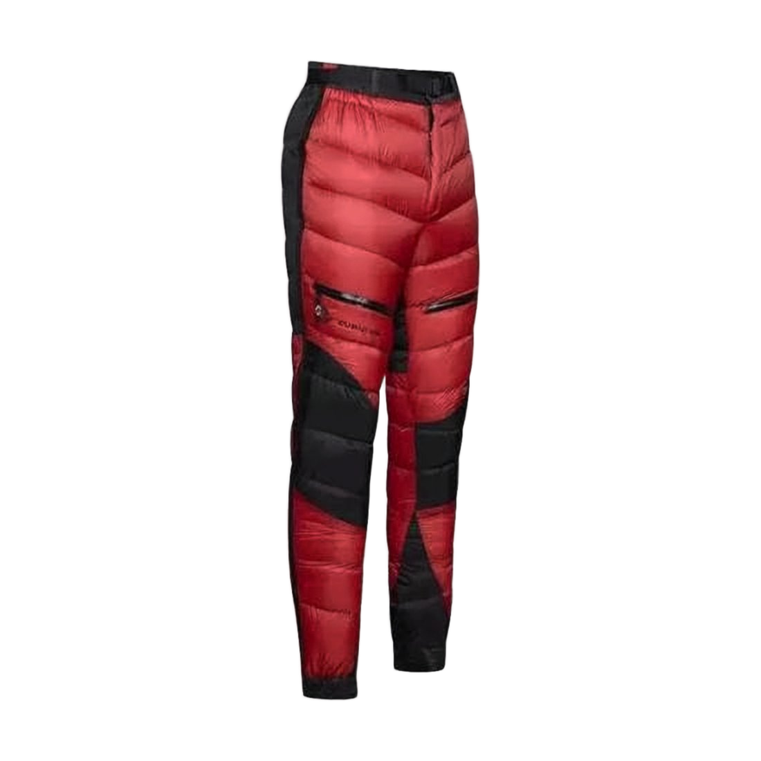 Quilted Track Pants With Adjustable Belt
