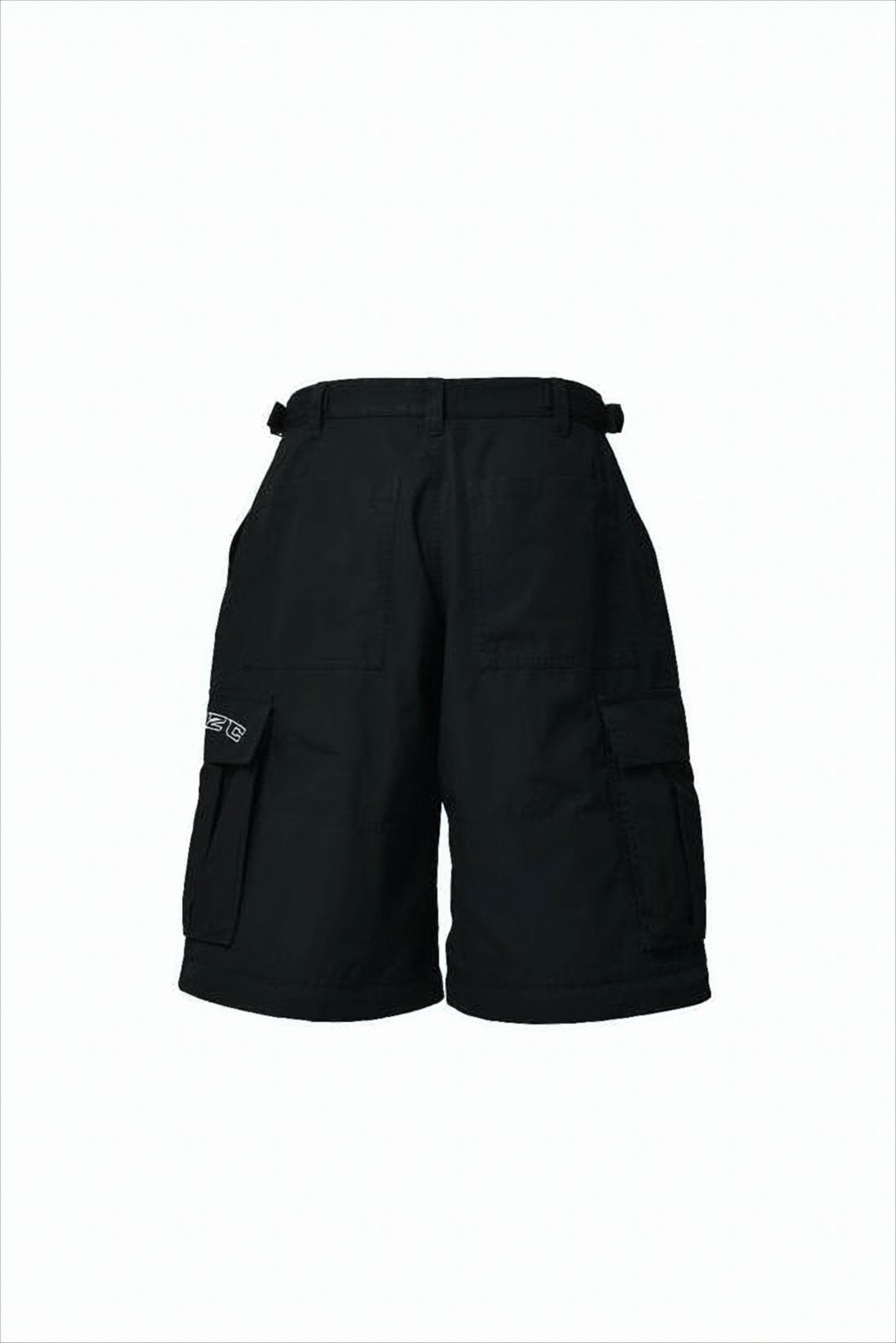 Convertible Cargo Pants with Raw Hems