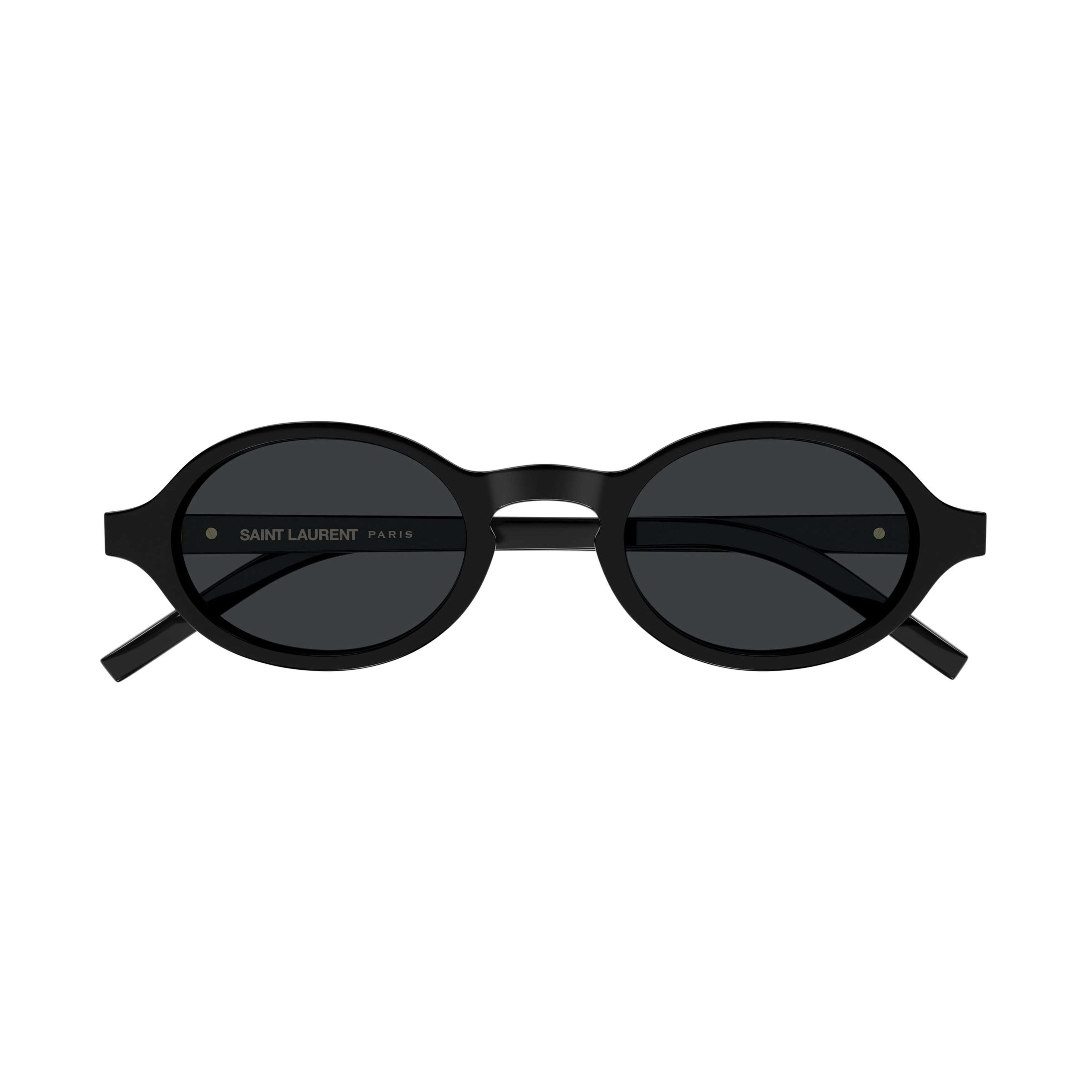 Rounded Frame Sunglasses With Gold-Tone Logo Detail