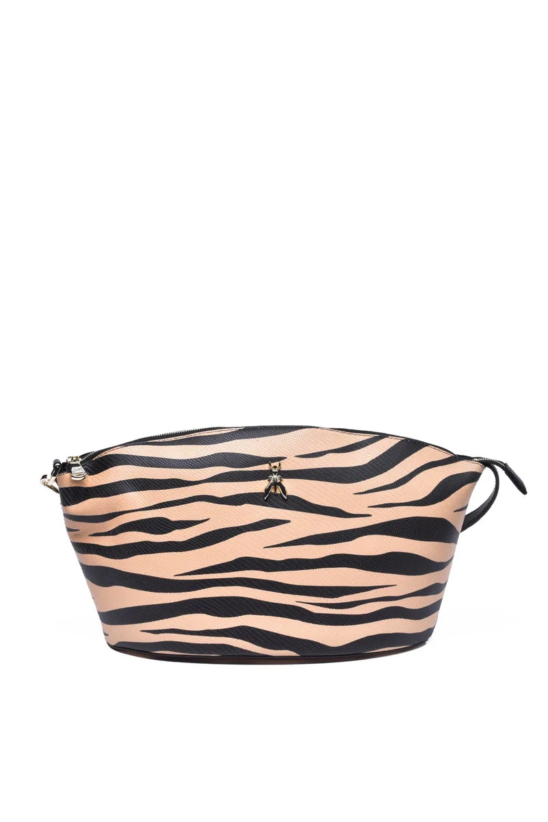 Shoulder Bag - Black/Beige