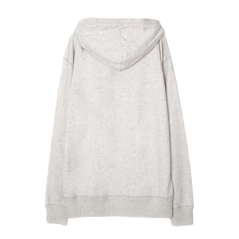 Light Grey Hoodie with Adjustable Drawstring