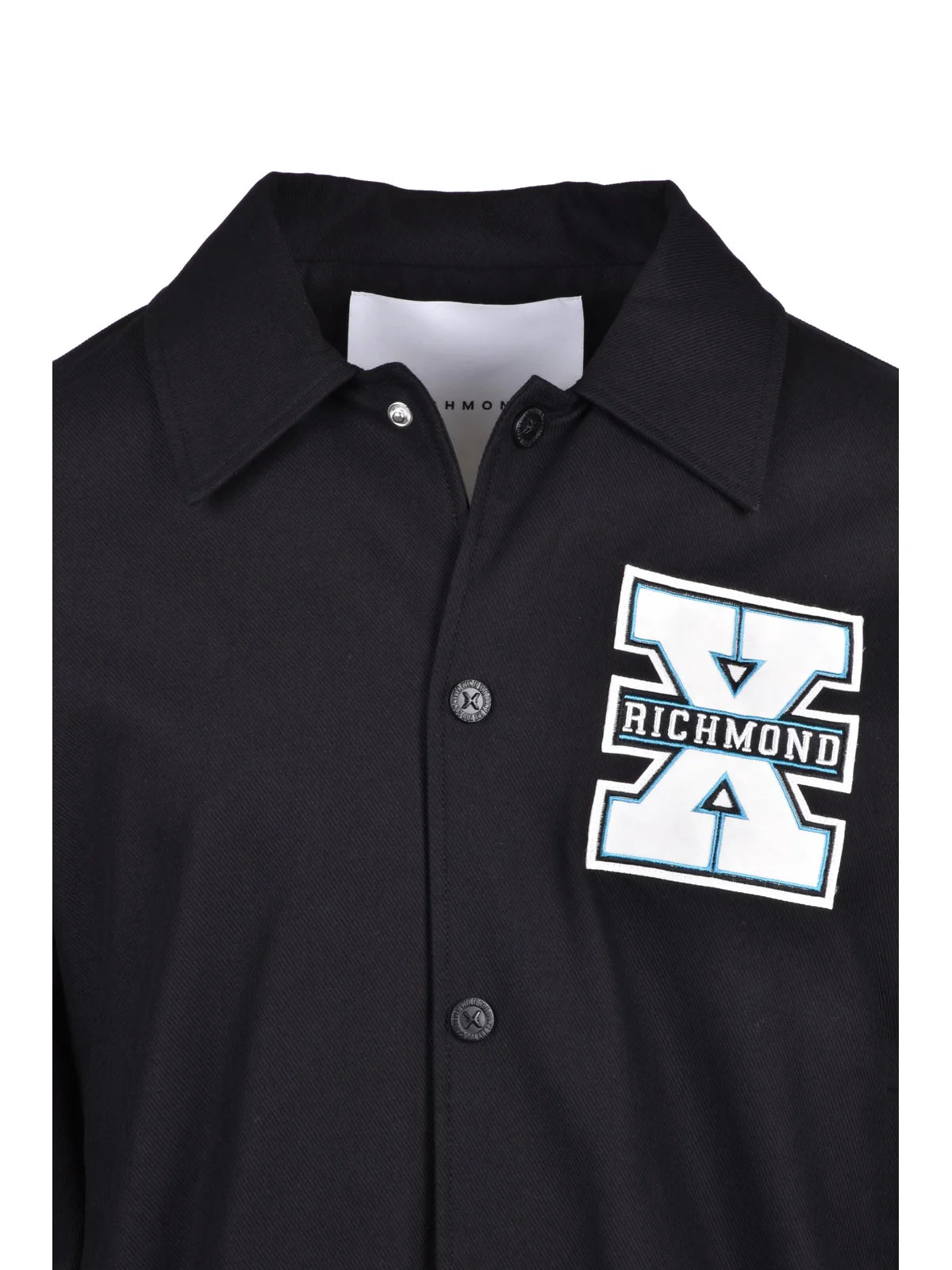 Black Cotton College Jacket